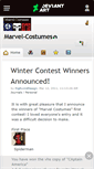 Mobile Screenshot of marvel-costumes.deviantart.com
