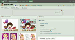 Desktop Screenshot of amanda-chiang.deviantart.com