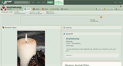 Desktop Screenshot of morphiamusings.deviantart.com