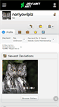 Mobile Screenshot of norlyowlplz.deviantart.com