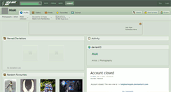 Desktop Screenshot of miuki.deviantart.com