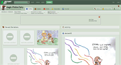 Desktop Screenshot of magic-pickle-fairy.deviantart.com