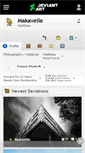 Mobile Screenshot of makavelie.deviantart.com
