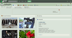 Desktop Screenshot of livedevotion.deviantart.com