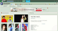 Desktop Screenshot of andrewbluefire.deviantart.com