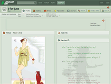 Tablet Screenshot of j-for-june.deviantart.com