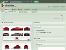 Tablet Screenshot of holy-pixelling.deviantart.com