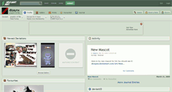 Desktop Screenshot of dizaynx.deviantart.com