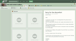 Desktop Screenshot of men-and-women-nudes.deviantart.com