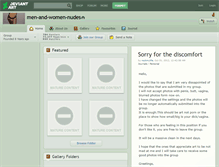 Tablet Screenshot of men-and-women-nudes.deviantart.com