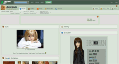 Desktop Screenshot of discordia24.deviantart.com