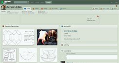 Desktop Screenshot of cherubicwindigo.deviantart.com