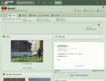 Tablet Screenshot of jansart.deviantart.com