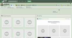 Desktop Screenshot of cardimart.deviantart.com