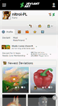 Mobile Screenshot of nitrol-pl.deviantart.com