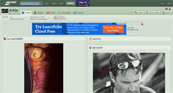 Desktop Screenshot of m-h2o.deviantart.com