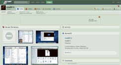 Desktop Screenshot of cns0813.deviantart.com