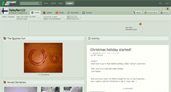 Desktop Screenshot of daisyfan123.deviantart.com