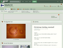 Tablet Screenshot of daisyfan123.deviantart.com