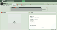 Desktop Screenshot of katerz1313.deviantart.com
