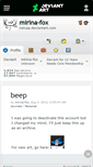 Mobile Screenshot of mirina-fox.deviantart.com