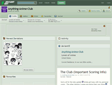 Tablet Screenshot of anything-anime-club.deviantart.com