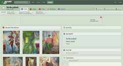 Desktop Screenshot of ferda-yuksel.deviantart.com