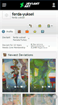 Mobile Screenshot of ferda-yuksel.deviantart.com