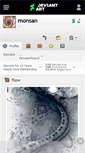 Mobile Screenshot of monsan.deviantart.com