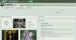 Desktop Screenshot of mistressofhell.deviantart.com