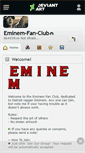 Mobile Screenshot of eminem-fan-club.deviantart.com