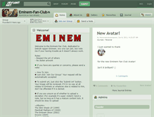 Tablet Screenshot of eminem-fan-club.deviantart.com