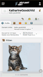 Mobile Screenshot of katharinegoodchild.deviantart.com