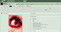 Desktop Screenshot of ebonova.deviantart.com
