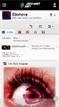 Mobile Screenshot of ebonova.deviantart.com
