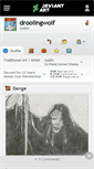 Mobile Screenshot of droolingwolf.deviantart.com