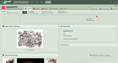 Desktop Screenshot of jojomalfoy.deviantart.com