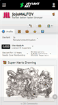Mobile Screenshot of jojomalfoy.deviantart.com