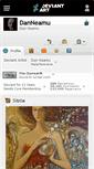 Mobile Screenshot of danneamu.deviantart.com