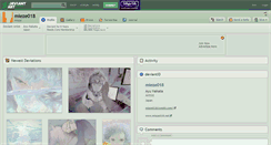 Desktop Screenshot of mieze018.deviantart.com