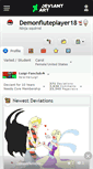 Mobile Screenshot of demonfluteplayer18.deviantart.com