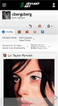 Mobile Screenshot of cbergcberg.deviantart.com