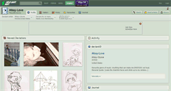 Desktop Screenshot of missy-love.deviantart.com