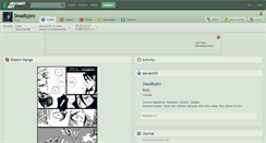 Desktop Screenshot of deadlypro.deviantart.com
