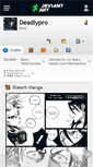 Mobile Screenshot of deadlypro.deviantart.com