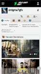 Mobile Screenshot of enigma7gfx.deviantart.com