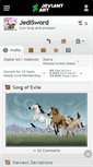 Mobile Screenshot of jedisword.deviantart.com