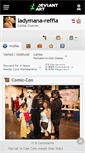 Mobile Screenshot of ladymana-reffia.deviantart.com