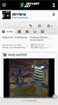 Mobile Screenshot of deviana.deviantart.com