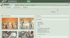 Desktop Screenshot of darastean.deviantart.com